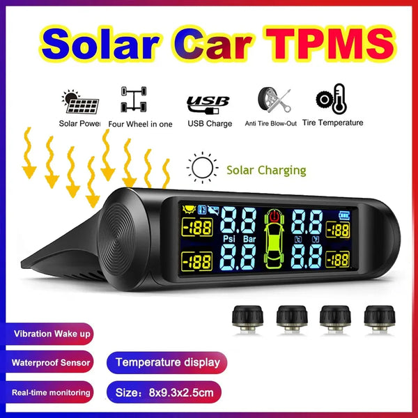 Car Tire Pressure Monitoring System - Infinitemartpk.store