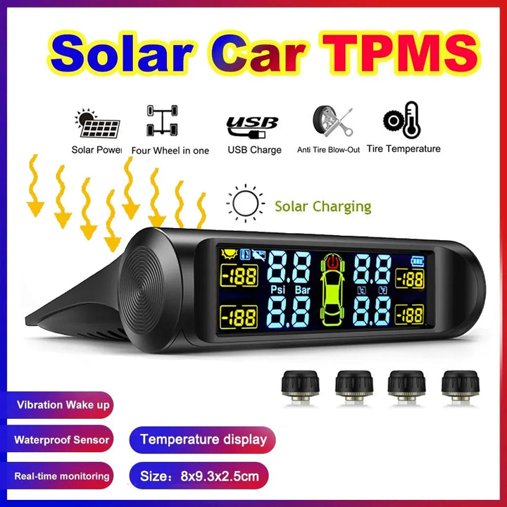 Car Tire Pressure Monitoring System - Infinitemartpk.store