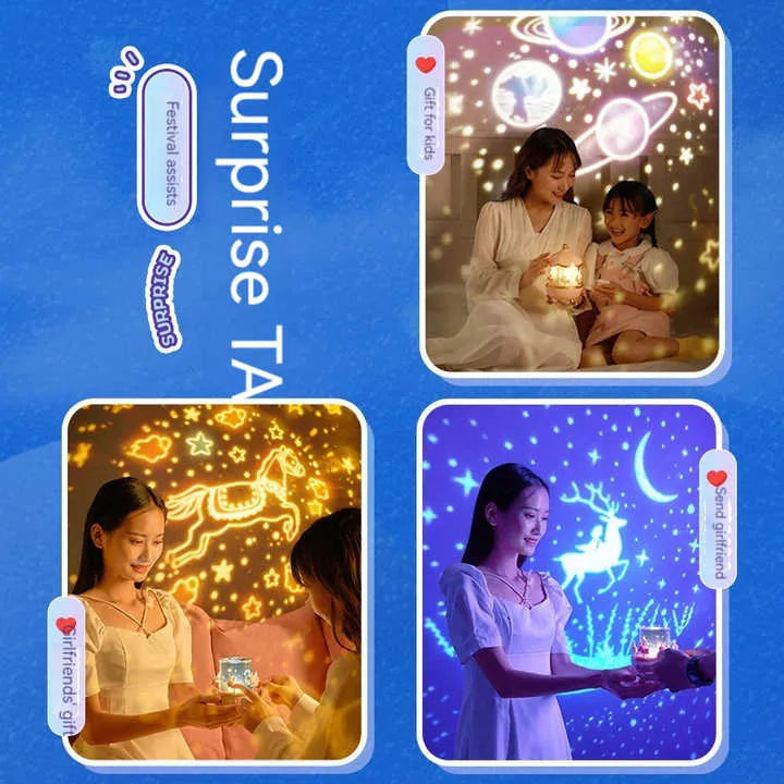 Magical LED Night Light Projector Lamp - Infinitemartpk.store