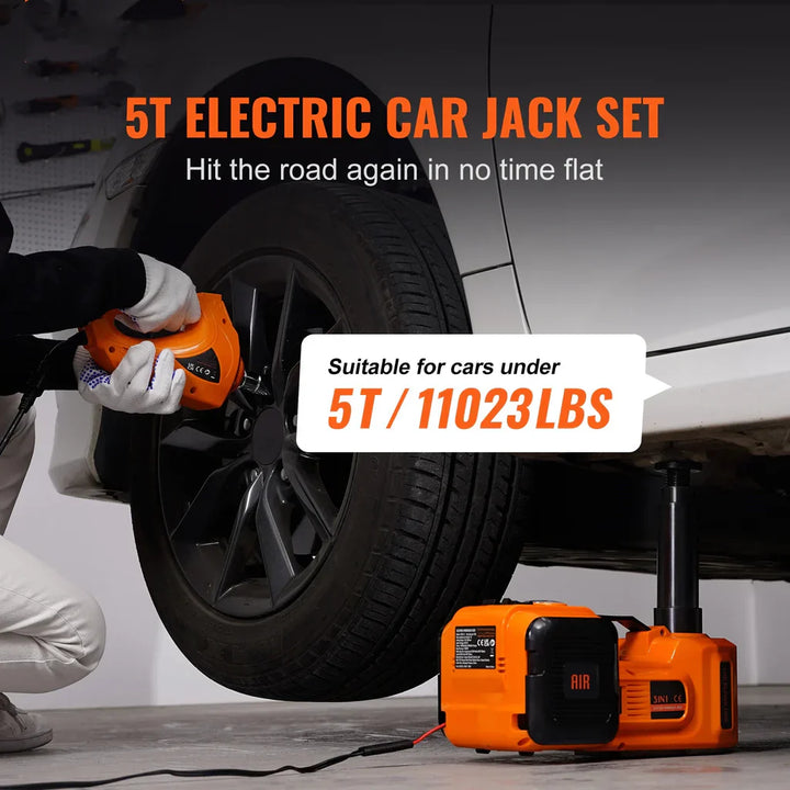 5 Ton Hydraulic Car Jack Kit - Infinitemartpk.store