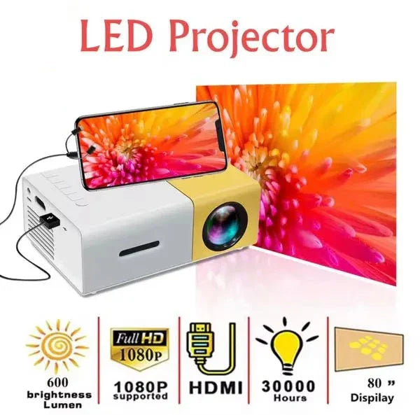 LED Portable Mini Projector - Infinitemartpk.store