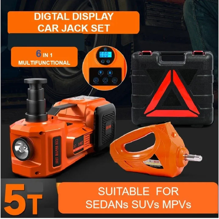 5 Ton Hydraulic Car Jack Kit - Infinitemartpk.store
