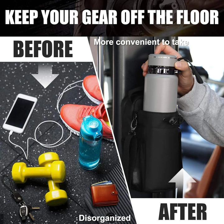 Magnetic Gym & Sports Sling Bag (Without Bottle) - Infinitemartpk.store