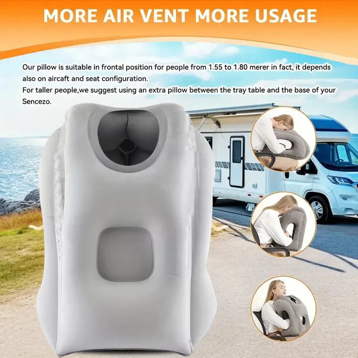 Inflatable Sleeping Travel Pillow - Infinitemartpk.store