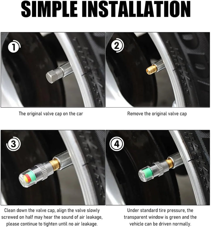 Tire Pressure Sensor Cap - Infinitemartpk.store