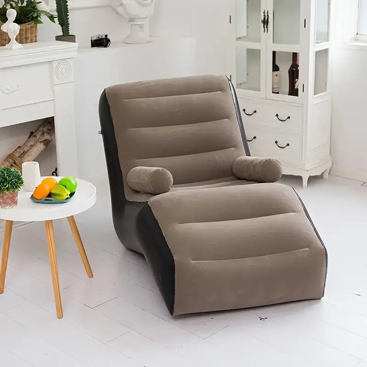 S Type Inflatable Sofa , Portable Lounge Chair - Infinitemartpk.store