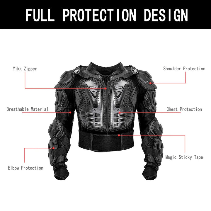 Body Armor Motocross Protection Jacket - Infinitemartpk.store