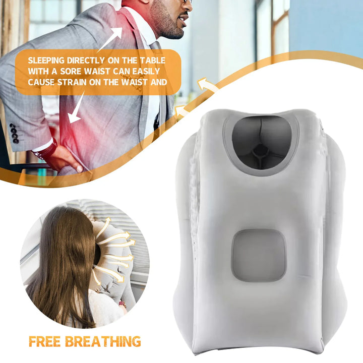 Inflatable Sleeping Travel Pillow - Infinitemartpk.store
