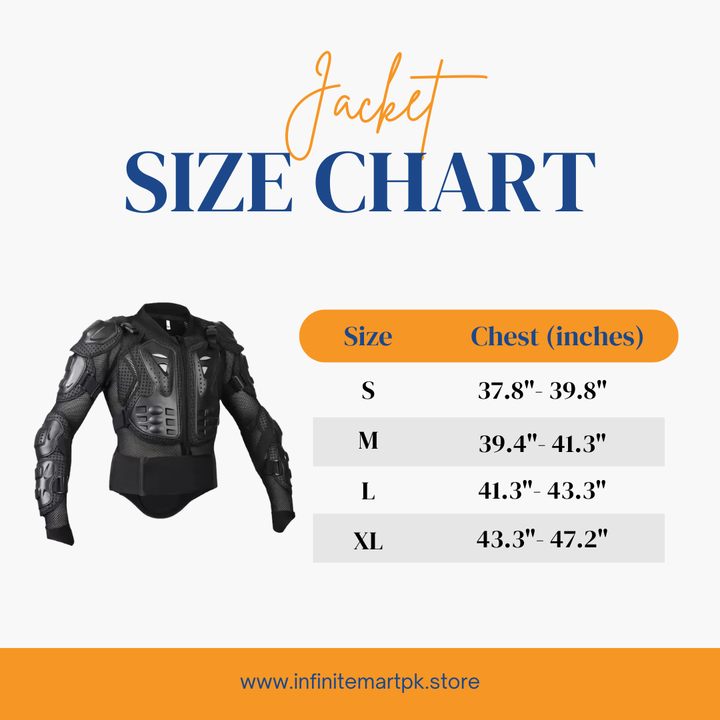 Body Armor Motocross Protection Jacket - Infinitemartpk.store