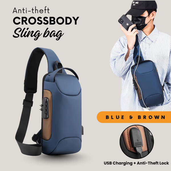 New Crossbody Anti-theft Sling Bag - Infinitemartpk.store