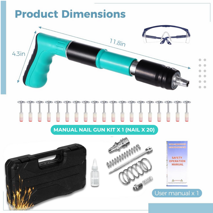 Powerful Cannon Nail Gun - Infinitemartpk.store