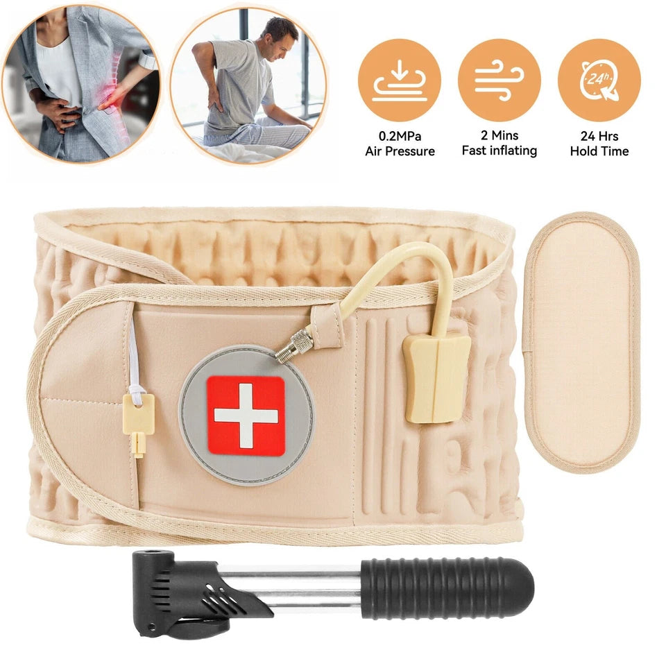 Spinal Air Traction Belt with (Manual Air Pump)