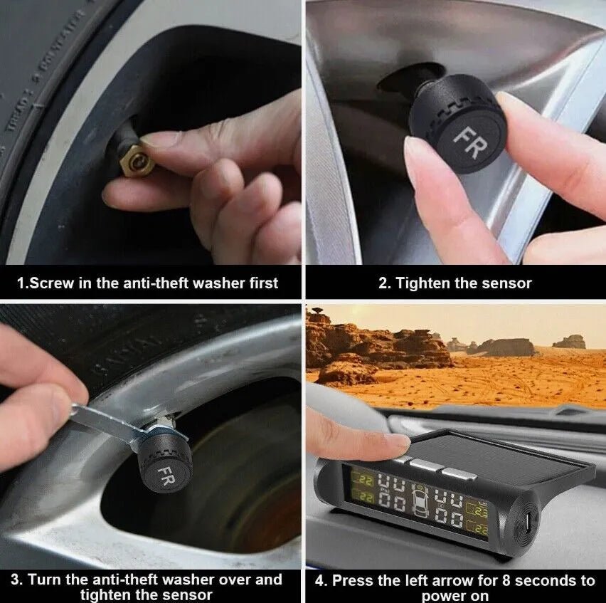 Car Tire Pressure Monitoring System - Infinitemartpk.store