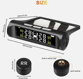 Car Tire Pressure Monitoring System - Infinitemartpk.store