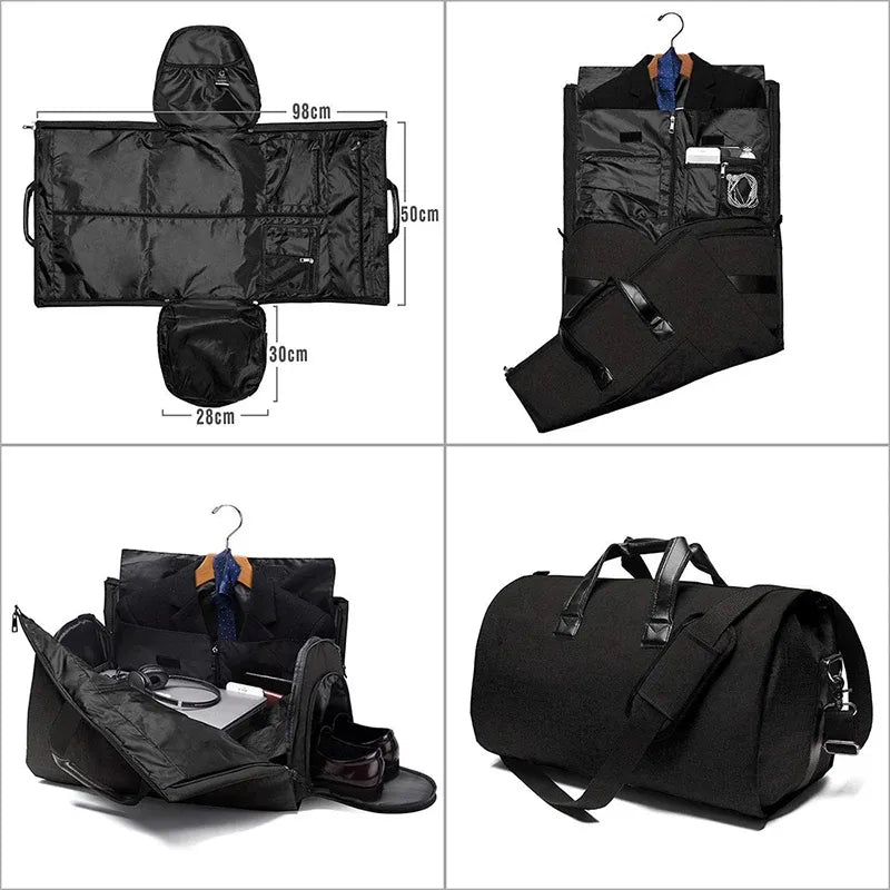 Convertible Duffle Garment Bag without Wheel - Infinitemartpk.store