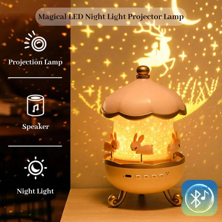 Magical LED Night Light Projector Lamp - Infinitemartpk.store