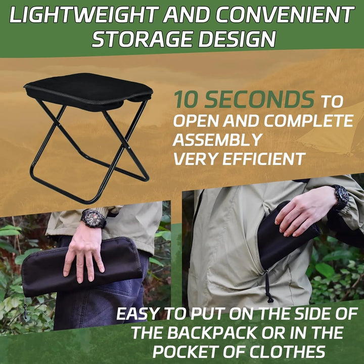 Portable Folding Chair / Stool - Infinitemartpk.store