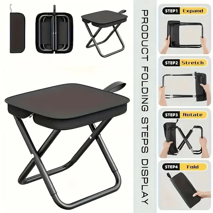 Portable Folding Chair / Stool - Infinitemartpk.store