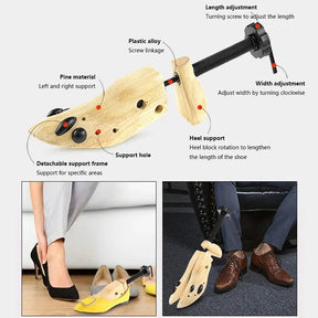 Wooden Shoe Stretcher - Infinitemartpk.store